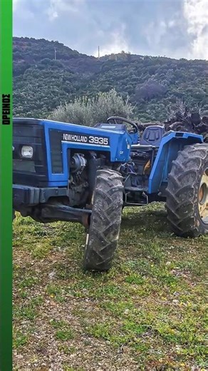 Η ζημία στο Λάστιχο #oreinos #oreinosgr #newholland #ζημια
