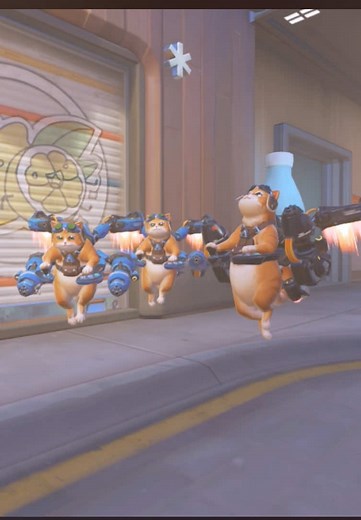 Overwatch Jetpack Cat Figurine & Memes