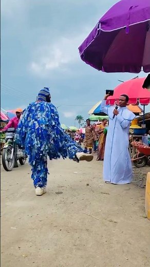 brainjotter vs Egwugwu on this trend 😂 😂 #masquerade #dance #fyp #fypyoutube