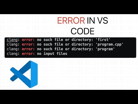 Solution: No such file or directory found error in VS Code || VS Code error solution