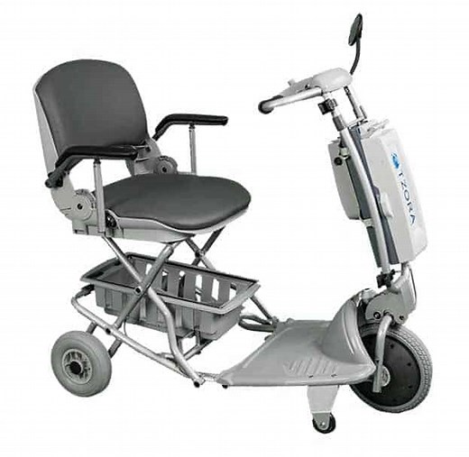 Lightweight fordable mobility scooter for seniors - Tzora