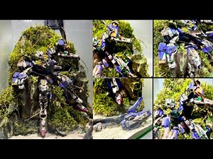 MG Exia Avalanche Gundam Inspired Terrarium
