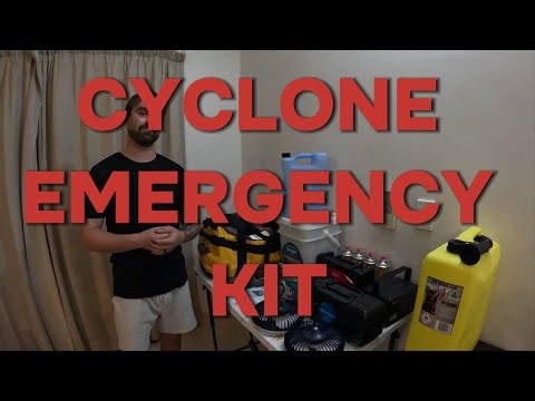 Cyclone Emergency Kit – Preparing for Cyclone