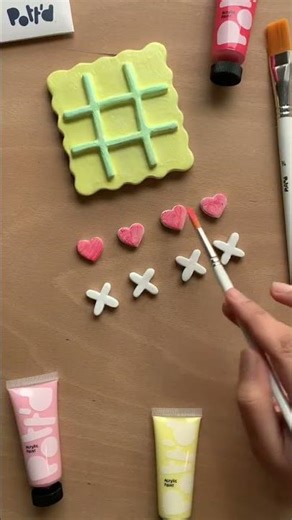 Tic toc game by clay #pottery #artist #clay #potterywheel