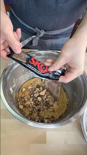 🍪🍫SKOR BAR COOKIES:Easy to make cookies without any fancy equipment or chilling time!#cookies