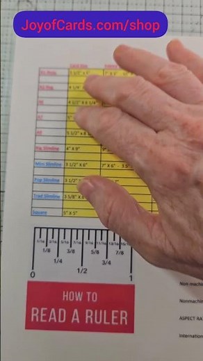 Ultimate Guide to Greeting Card Sizes & Mailing. JoyofCards.com/shop #short #CardMaking #StampinUp