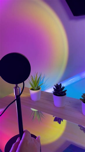 Enhance Your TikTok Videos with a Battery Powered Sunset Lamp