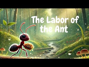 The Labor of the Ant | A Story of Hard Work and Teamwork | Story Home for Kids