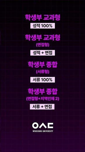 우송대학교 수시모집 필수 정보! 하나의 학과를 최대 6회까지 복수지원이 가능하다고?😮