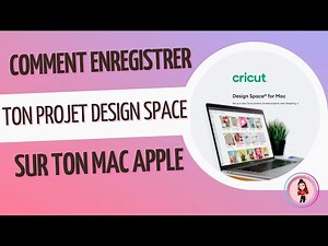 Comment enregistrer un projet de design space sur un ordinateur mac ?
