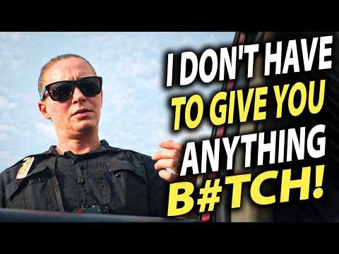 Female Cop’s Harassment Backfires — ID Refusal Leaves Her Owned and Dismissed