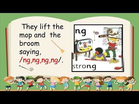 Jolly Phonics /ng/ Story with Sound and Action