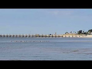 Beach at Gulfport Mississippi