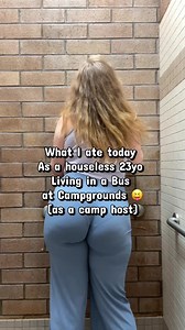 What a Homeless 23-Year-Old Ate in a Bus Camp