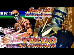 SOUL BLADE (PS1) - VOLDO Edge Master Mode Playthrough - Soul Edge
