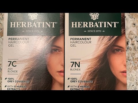 OUTSTANDING Box Hair colour dye HERBATINT Cruelty free & How to get rid of reddish under tones