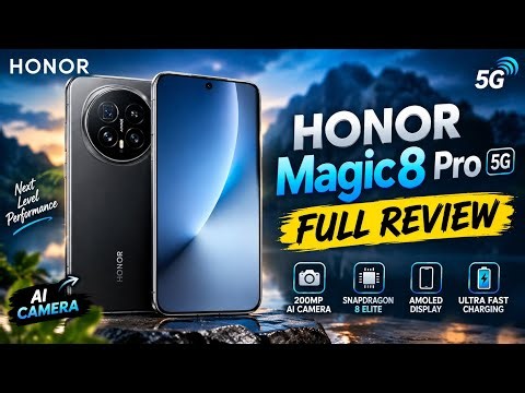 HONOR Magic8 Pro 5G Review – Camera, Performance, Battery & Gaming!