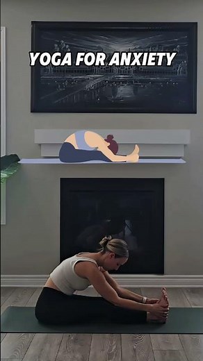 Yoga for Anxiety Feel calmer in just minutes 🧘‍♀️✨