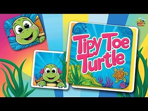 Tippy Toe Turtle A Delightful Nursery Rhyme for Kids | Sing and Dance Along | Rihan's Rhymes & Fun