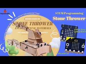 KS0807 Keyestudio STEM Programming DIY Stone Thrower Learning Starter Kit
