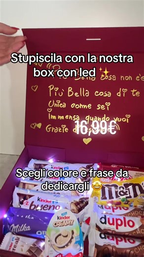 Regala una Box Dolce con LED per l'Epifania