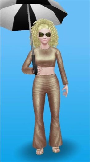 Golden Hour Glam | Sims FreePlay Look 🌟