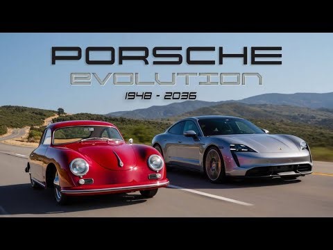 Porsche (1948–2036) | The Evolution of a Legendary Car Brand 🚗🔥