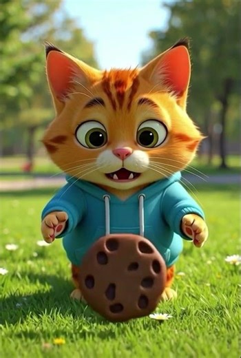 Tiny Cat Loves Cookies 🍪