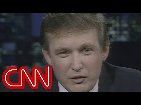 Donald Trump: "I don't want to be president" - entire 1987 CNN interview (Larry King Live)