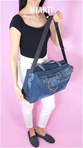 Upcycle Easily Old Jeans Miarti🪡🧵✂️ 👜