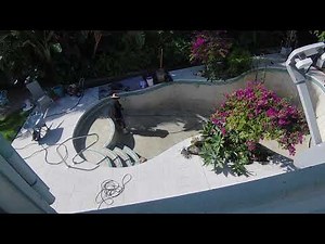 How to prep a pool for Diamond Brite resurfacing