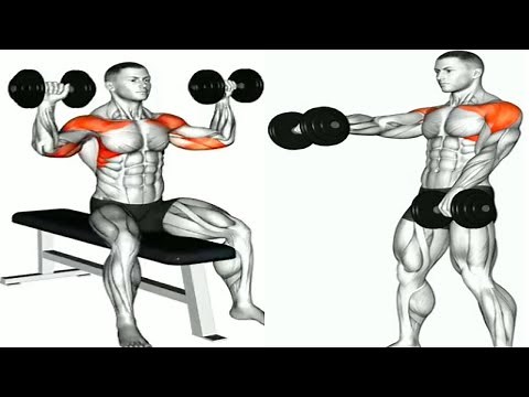 10 Exercices Efficaces pour des Épaules Musclées à la Maison avec Haltères