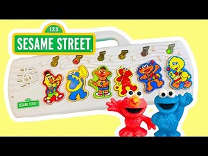 SESAME STREET Musical Instruments Toy Buttons and Lights