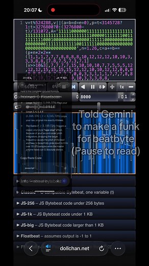 Its actually a full version completed by an ai (the original is montagem beatbyte) #funk #java #fyp #coding