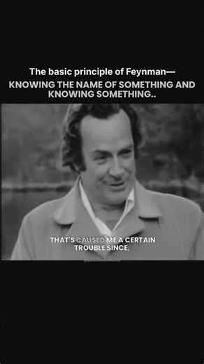 Richard Feynman basic principle 💡#shorts #richardfeynman