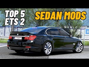 ETS2 CAR Mods | Top5 Sedan Cars | New Update
