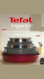 Avec My Ingenio de Tefal, vous ne serez plus à une pôele près ! N'attendez plus, personnalisez votre batterie de cuisine. 🍳 | Tefal