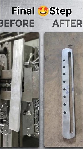 ✨Precision Metal Milling Process | How to Make Custom Slotted Metal Plates🔥