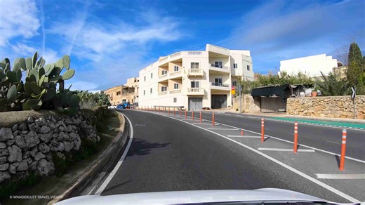 美しいマルタ横断ドライブ – 島のツアー (4K)