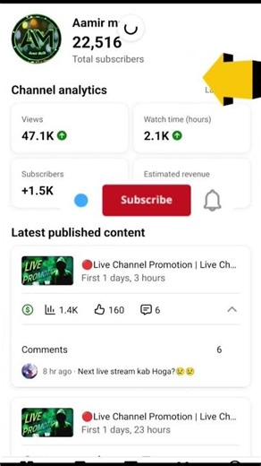 YouTube Dashboard Live Subscriber Count Refresh 😱 | New Song Upload | Please Subscribe ❤️