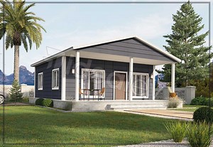 Casa Prefabbricata 70 m² 2 1 Super Campagna - Prefabrik Evim