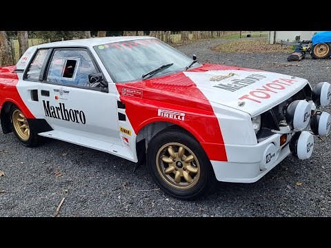 Group B Toyota Celica turbo rally car, walk around and drive.