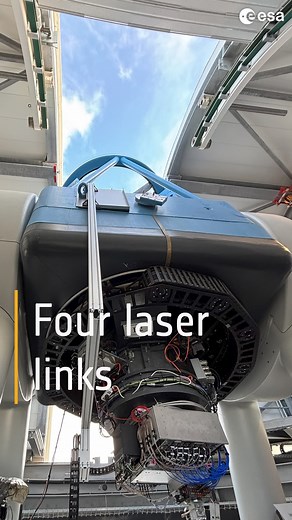 Four out of four! ⚡️ This summer, we pulled off something historic: four successful laser links with @NASA’s Psyche spacecraft — over 300 million kilometres away. From mountaintops in Greece, our team fired laser beams across the Solar System, caught signals just a few photons strong, and even received… a cat video. Yes, the first-ever interplanetary cat chasing a laser! Why does it matter? Because optical communications can one day send huge amounts of data across deep space at lightning speed