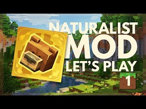 NATURALIST MOD BEDROCK EDITION | Survival Let’s Play Series | Ep. 1