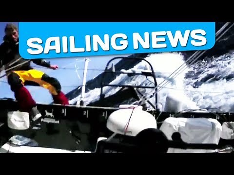 Incredible broach on a sailing boat