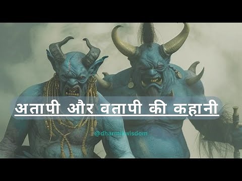अतापी और वतापी की कहानी | Atapi Vatapi Story Hindi