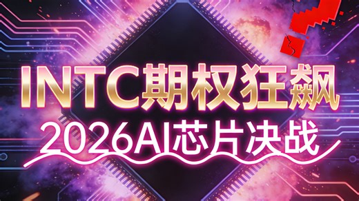 INTC期权狂飙！2026AI芯片决战逃不逃？ #英特尔 #INTC #期权交易 #AI芯片 #半导体股票 #美股分析 #投资机会 #看涨期权 #财经视频 #股