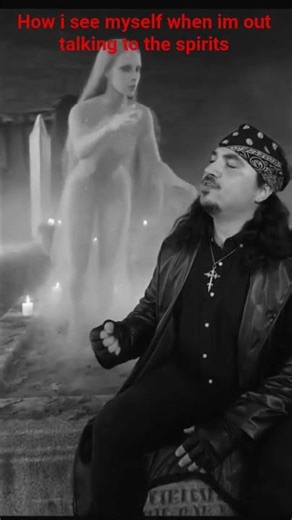 me when im out talking to spirits #paranormal #gothic #spirits #ai
