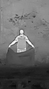 2.7M views · 35K reactions | Testing to see if a garbage will block heat from a thermal imaging device #thermal #ThermalImager #reels #outdoorlife #outdoors | WoodsBound Outdoors | Facebook