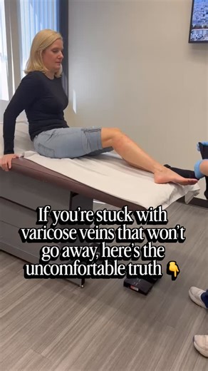 If you’re stuck with varicose veins that won’t go away, here’s the problem to address: Did you ever get an ultrasound? Varicose veins don’t disappear if the root cause isn’t treated. Without identifying and fixing the underlying vein reflux, they will persist—or keep coming back. Think of it like a weed. If you only clip what you see above ground without treating the root underneath, it will keep returning. Proper diagnosis leads to proper treatment—and lasting relief. #varicoseveintreatment #sp